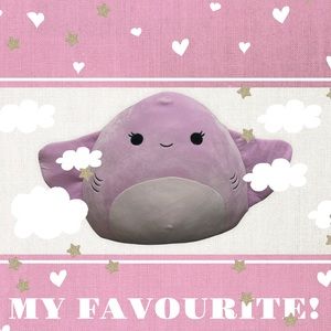 AZIZA 16” THE STINGRAY NWT HTF SQUISHMALLOW